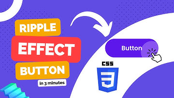 Ripple Effect Button with CSS and Vanilla Javascript for BEGINNERS