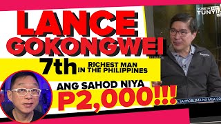 Lance Gokongwei, 7th Richest Man In The Philippines! P2,000 Lang Sahod!?