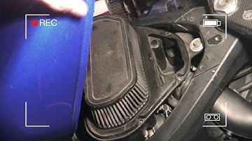 How to change the air filter on a 03 04 05 Yamaha R6