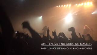 Arch Enemy / No Gods, No Masters live @ México City 2016