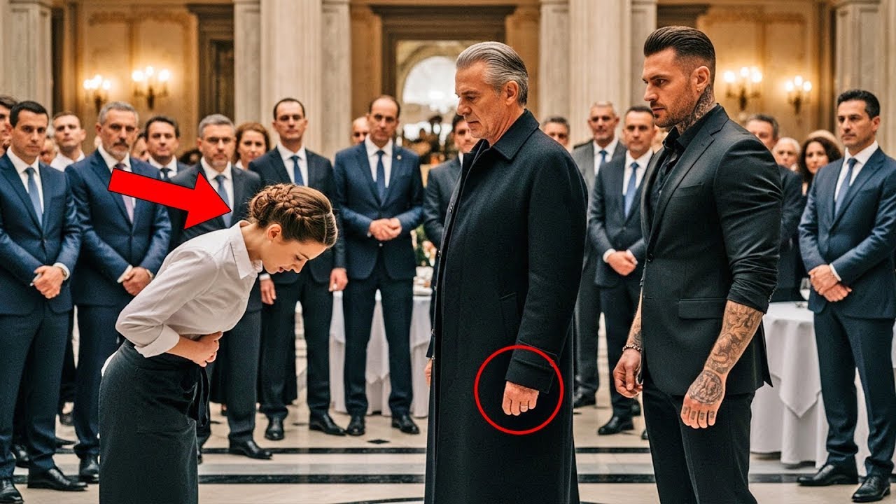 La Serveuse Timide Salue le Père Sicilien du Boss — Son Accent a Figé Tous les Invités.