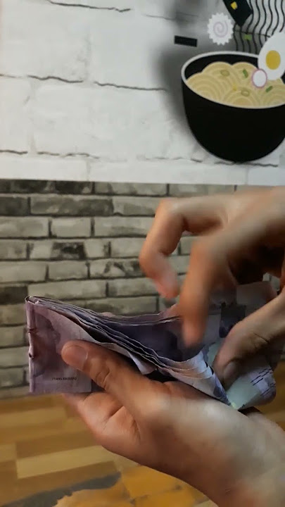 Tutorial cara menghitung Uang ala Teller Bank