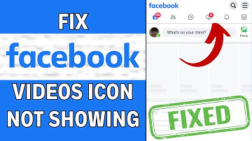 How to Fix Facebook Watch Video Icon Tab Missing Problem 2024 (FULL GUIDE)