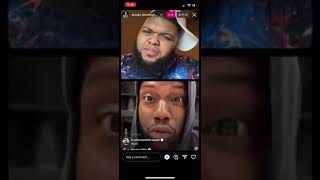 Druski Instagram Live With Kevin Hart Who Turns Into CHOCOLATE DROPPA For Coulda Been Records