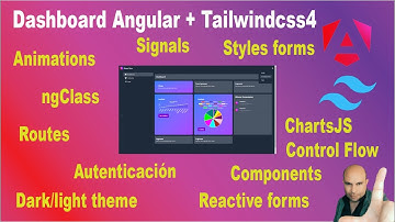 Angular 19: Una nueva era - Crea tu propio dashboard con angular 19 y tailwindcss4