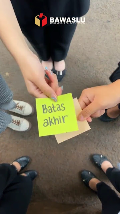 ⏰JANGAN SAMPAI TERLEWATKAN!Batas waktu pendaftaran Pengawas TPS hanya sampai hari ini loh