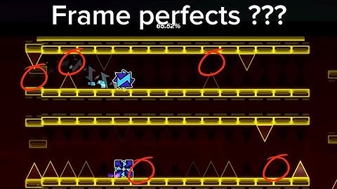 (Geometry dash)silent  clubstep frame perfects counter