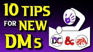 10 Simple DM Tips for NEW Dungeon Masters (feat. The DM Lair)