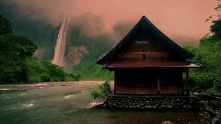 Underwater Cave Rain & Bioluminescent Echoes π | Deep Sea Sleep Therapy for Anxiety & Insomnia