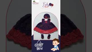 Handcrafted Crochet Baby Sets Baby Crochet Dress Hook2Knot