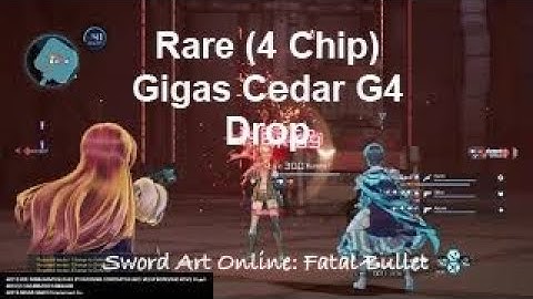 Rare Gigas Cedar G4 Drop Abyssal Dungeon 47F-49F (Clone) Kirito? Room