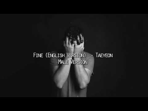 Download Fine (English Version) - Taeyeon, Male Version