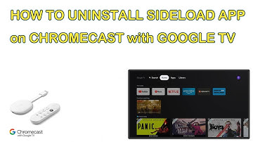 How to uninstall apps (delete apps) from Google TV (or Android TV)