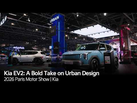 Kia EV2: A Bold Take on Urban Design at the 2026 Paris Motor Show
