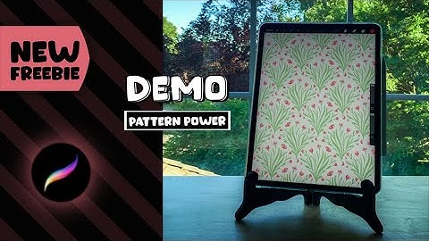 Pattern Power - Free Procreate Brush and PDF Demo