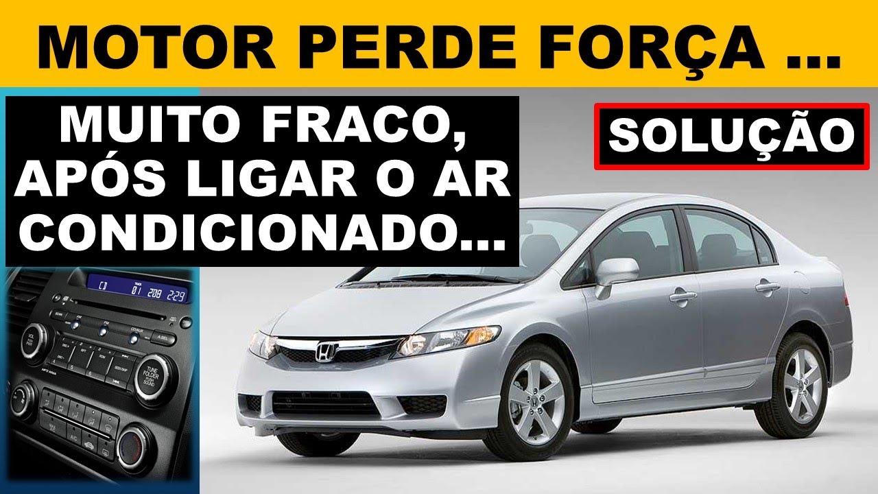 Honda Civic 1.8 ano 2010 motor perde força, muito fraco na subida ...