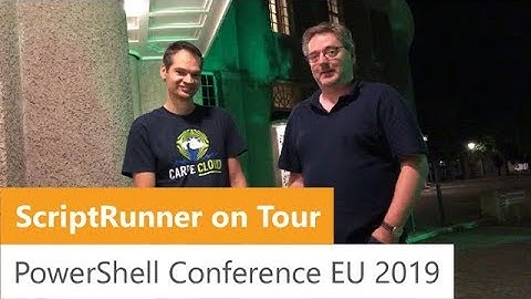 ScriptRunner on Tour: Day 2 at PowerShell Conference Europe