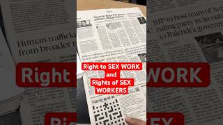 Right to Sex Work and Rights of Sex Workers Article 23 Human Trafficking Prostitution