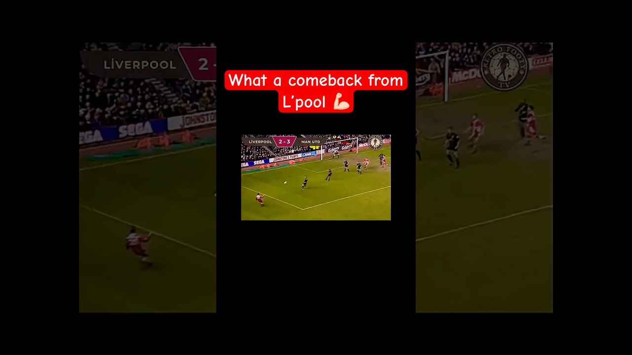 Liverpool 3-3 Manchester United 1993/94 | Neil Ruddock 