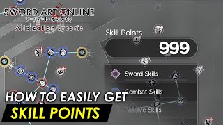 Sword Art Online: Alicization Lycoris - Fastest & easiest way to get Skill Points (Full Guide) screenshot 3