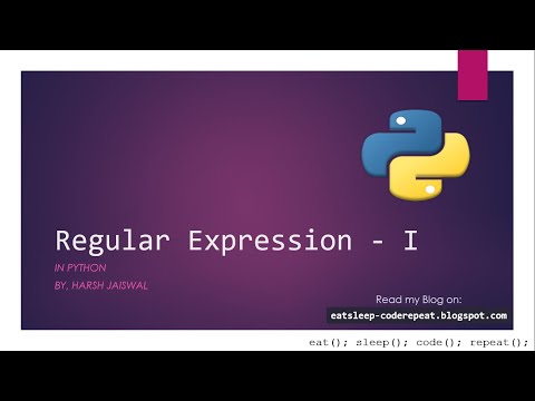 Regular Expression -