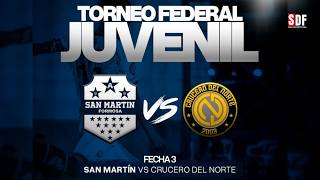 SAN MARTIN (Formosa) vs CRUCERO DEL NORTE (Misiones) - SUB-17 - TORNEO FEDERAL JUVENIL - FECHA 3