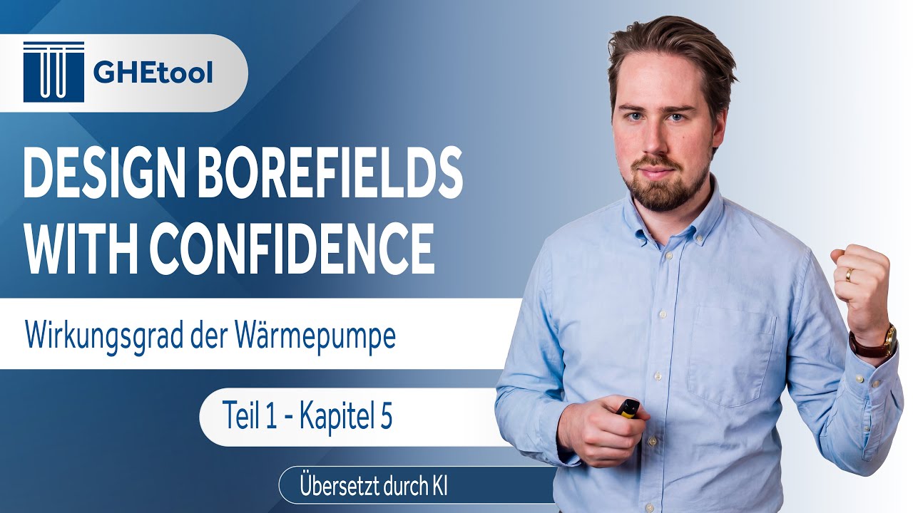 Kapitel 1.5: Erforderliche Eingaben - Wirkungsgrad der Wärmepumpe