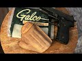 PART 2- Galco Royal Guard IWB leather holster unboxing/review