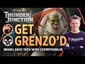 Get grenzod  rakdos brawl  deck tech with covertgoblue  mtg arena