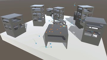 Deep Reinforcement Learning for Navigation in AAA Video Games - Video appendix