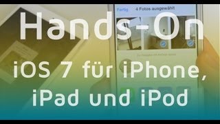 Apple iOS 7: Funktionen und Neuerungen im Überblick / Hands-On
