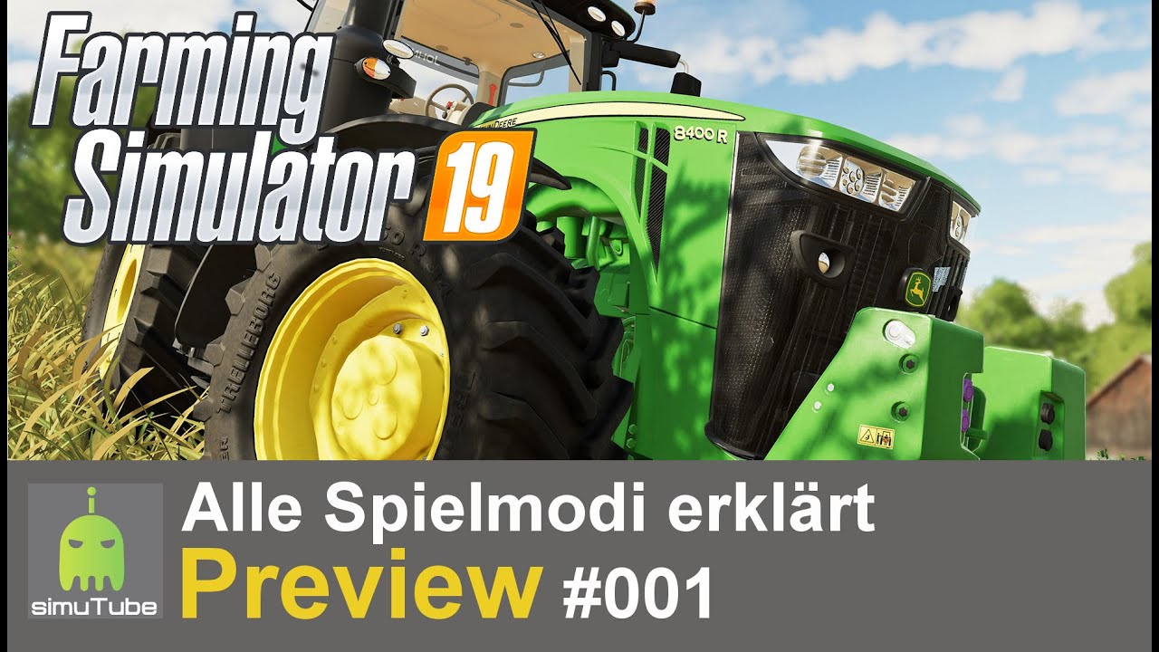 LS19 #01 Preview Startmodi Let´s Play German HD