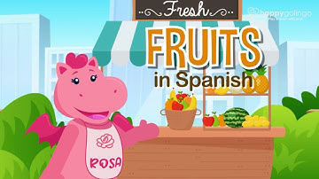 Fruits in Spanish | Spanish for kids