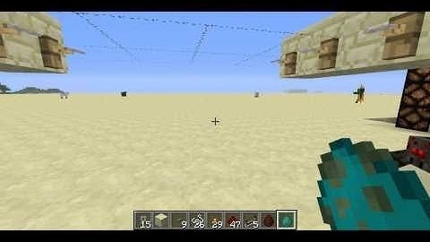 Tripwire in Minecraft Snapshot 12w22a