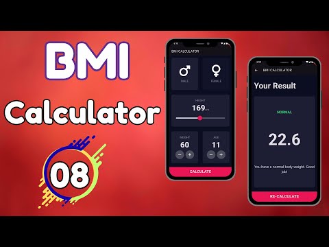 Flutter BMI Calculator