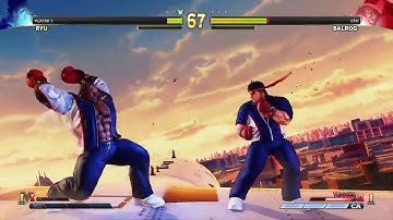 STREET FIGHTER V Ryu vs Balrog