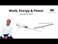 Grade 12 Physics | Work Energy and Power | May/June 2022 | Mlungisi Nkosi