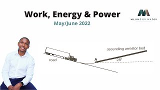 Grade 12 Physics | Work Energy and Power | May/June 2022 | Mlungisi Nkosi screenshot 5