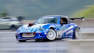 【6Rotorサウンド!!】マッドマイク親子がドリドレに登場!!6ローター搭載のロードスターで爆走!!MAD MIKE/DORIDORE/DRIFT/RX-7/Roadstar