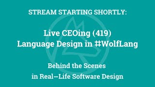 Live CEOing Ep 419: Language Design in Wolfram Language [Wolfram Function Repository Suggestions]