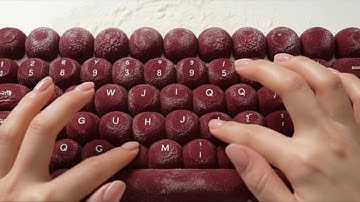 【AI ASMR】Which Sweet Keyboard Sounds the Most Delicious? | Relaxing Keyboard Typing ASMR