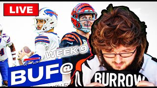 BENGALS FAN REACTS TO THE BILLS VS BENGALS PLAY BY PLAY LIVE!!