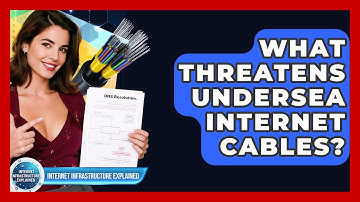 What Threatens Undersea Internet Cables? - Internet Infrastructure Explained