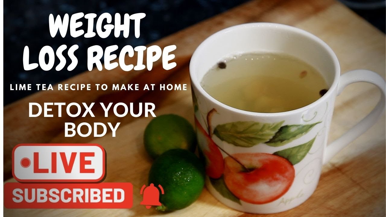 Overnight Drink Lose Weight Fast With Lime, Ginger Weight Loss Detox Tea | Early in The Morning !! | Chef Ricardo Cooking