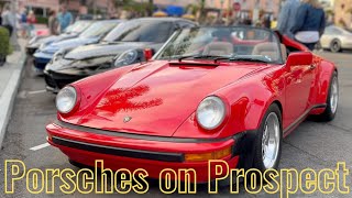 Porsches on Prospect - La Jolla 2024