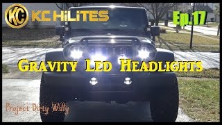 Kc Hilites Gravity Led Headlights, Pdw Ep.17 Gravity Vs Pro Vs Kcpm