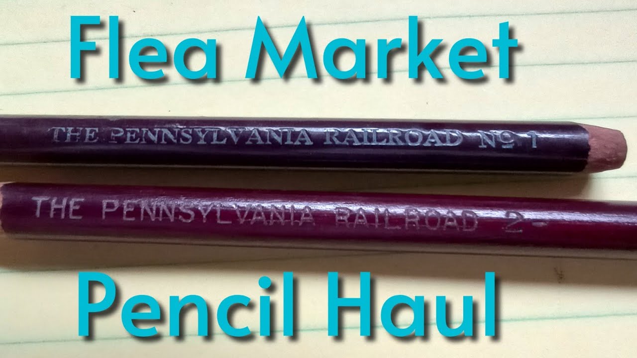 Flea Market Pencil Haul