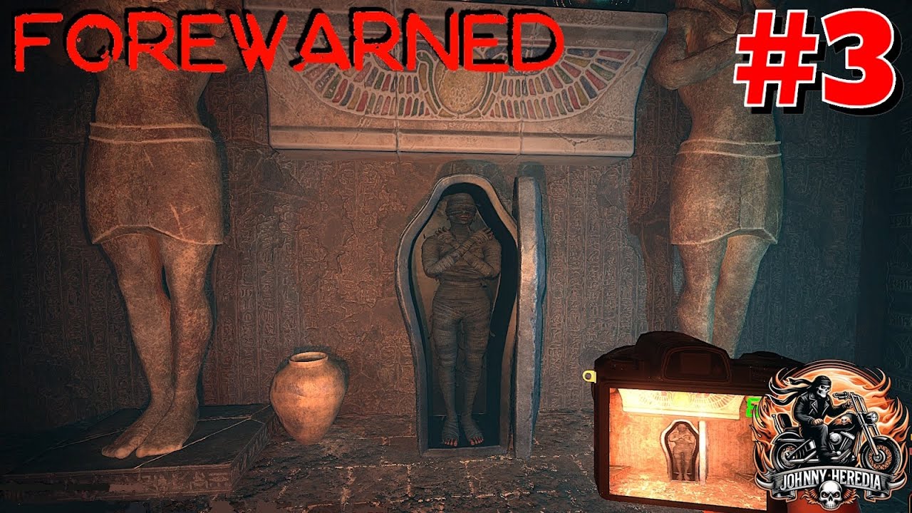 NOS PERSIGUE UN MOMIÓN QUE ESCUCHA NUESTROS PASOS! - FOREWARNED #3 - GAMEPLAY ESPAÑOL