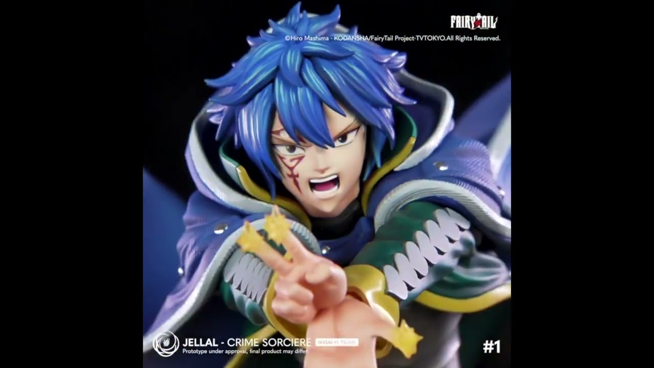 Statuette Jellal Crime Sorcière Fairy Tail Tsume