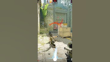 Awping Without Scope is Crazy ☠️ #shorts #cs2 #cs2shorts